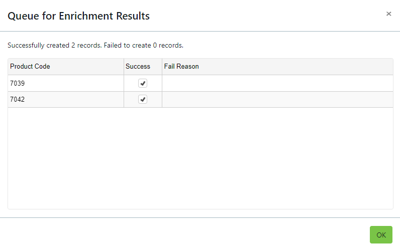 Queue for Enrichment | i.LEVEL Connect Documentation